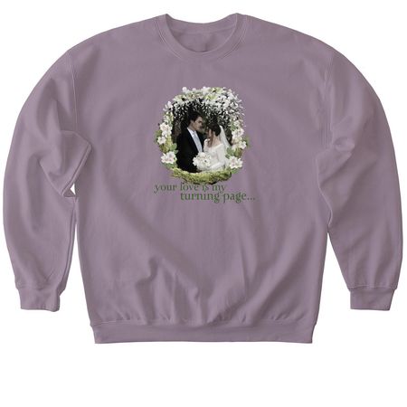 Turning Page, a Paragon Softstyle Crewneck Sweatshirt