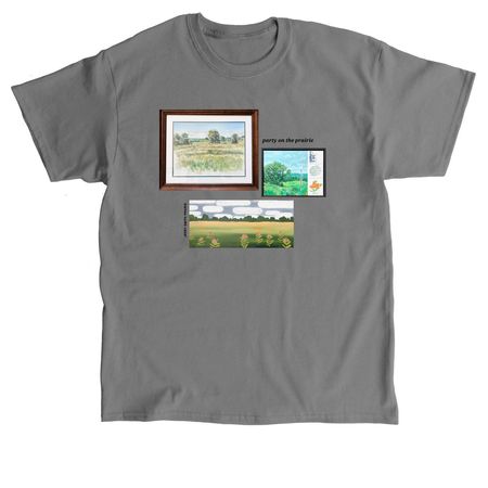Party on the Prairie&nbsp;, a Charcoal Classic Unisex Tee