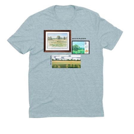 Party on the Prairie&nbsp;, a I Like You Blue Allmade Eco Triblend Unisex Tee
