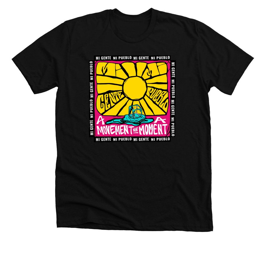 Movida 2026, a Solid Black Blend Premium Unisex Tee