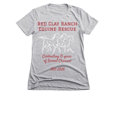 Celebrate Horse Rescue!, a Dark Heather Grey Women's Slim Fit Tee