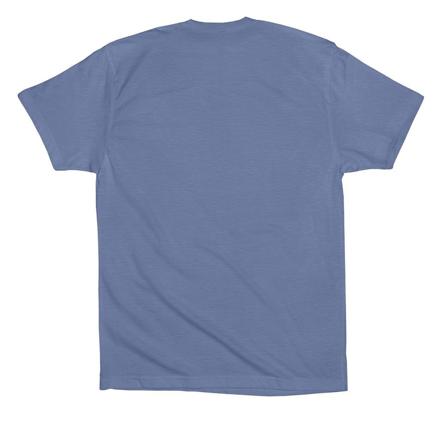 Cotton-Brown Family Reunion 2026, a Lavender Blue Premium Cotton Tee (back-view)