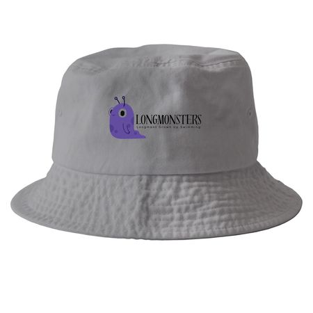 GUS Longmonsters Bucket Hat, a Grey Printed Bucket Hat