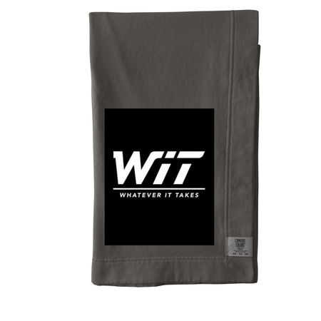 WIT BLANKET, a Pepper Comfort Colors Blanket