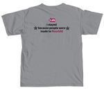 Brisket = Flourishing! - T-shirt, a Granite Comfort Colors Unisex Tee (back-view)