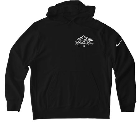 Reliable Partner, a Black Nike Club Fleece Pullover Hoodie