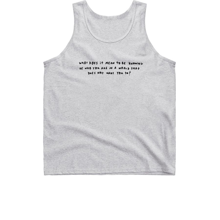 gender affirming care saves lives, a Sport Grey Classic Unisex Tank Top