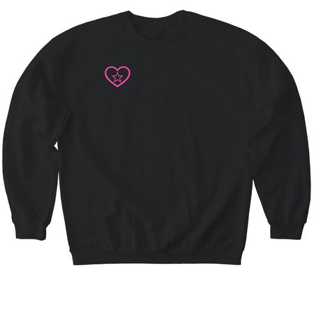 stronger&nbsp;, a Black Softstyle Crewneck Sweatshirt