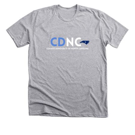 Classic Multi-Color CDNC Logo Collection, a Athletic Heather Premium Unisex Tee