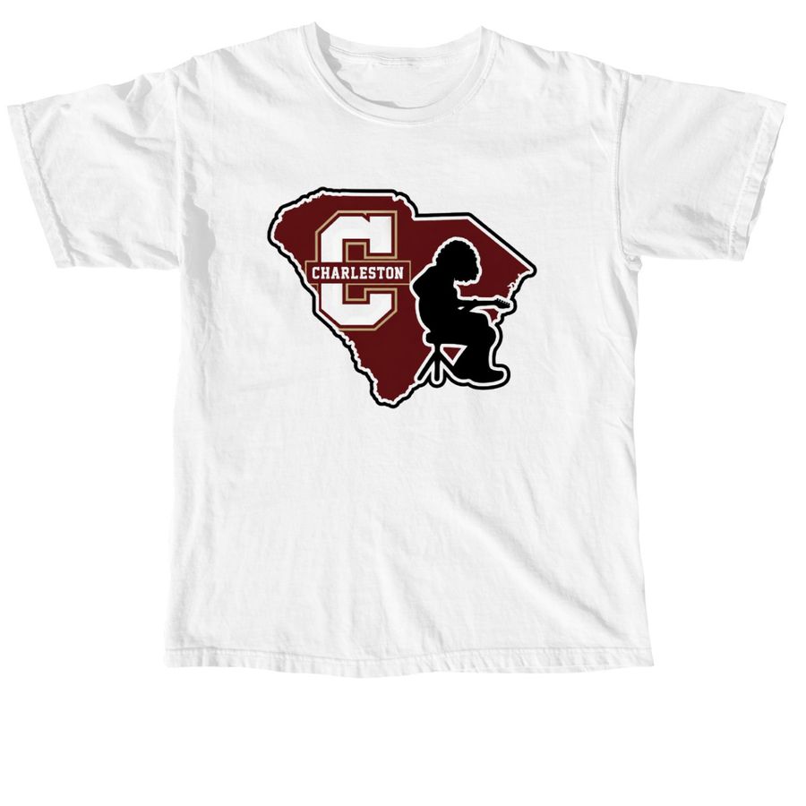 Charleston Mikey Tee&nbsp;, a White Comfort Colors Unisex Tee