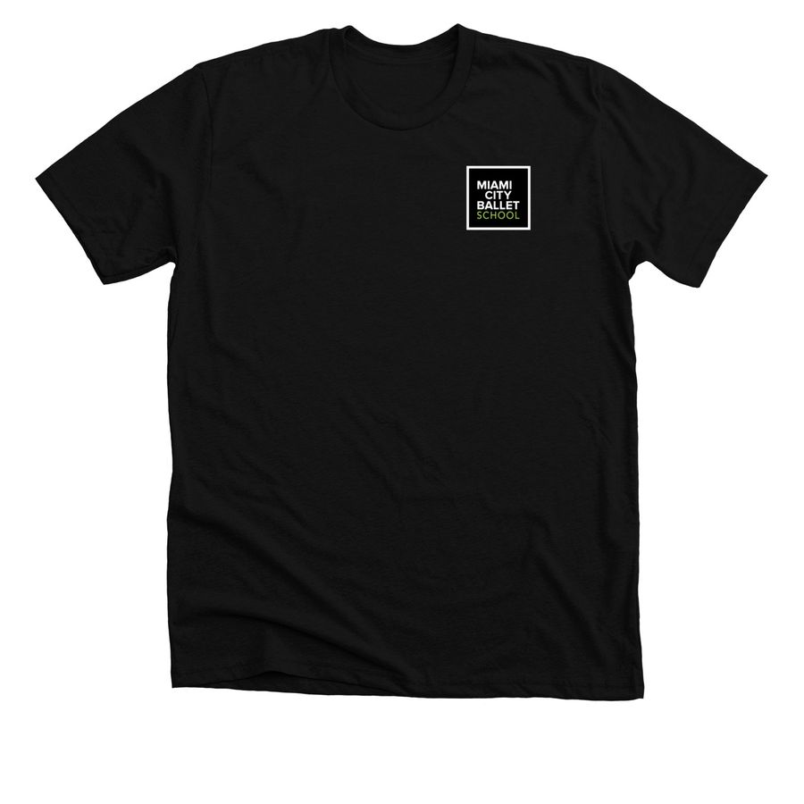 2026 Summer Intensive Shirts (White Logo), a Solid Black Blend Premium Unisex Tee