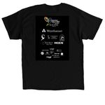 2026 Pride Prom, a Black Classic Unisex Tee (back-view)