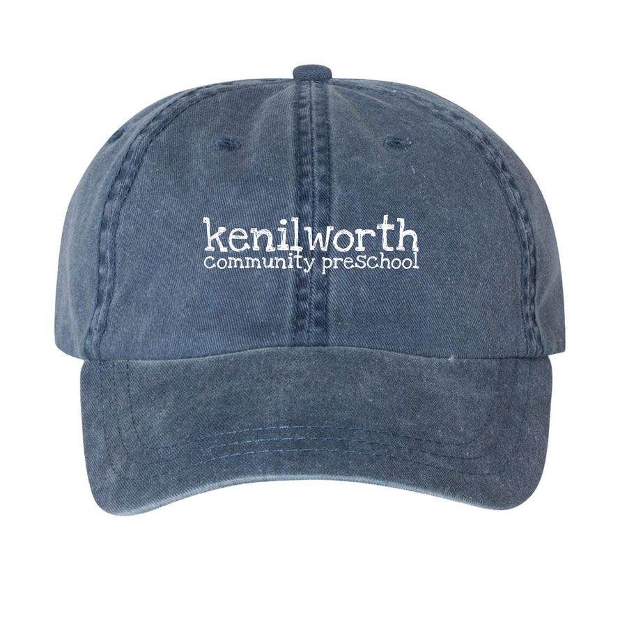 KCP, a Navy Printed Pigment Dye Baseball Cap