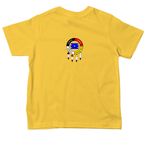 Toddler - Iron Women&nbsp;, a Yellow Toddler Tee (back-view)