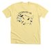 Corvid-19, a Heather Yellow Gold Premium Unisex Tee