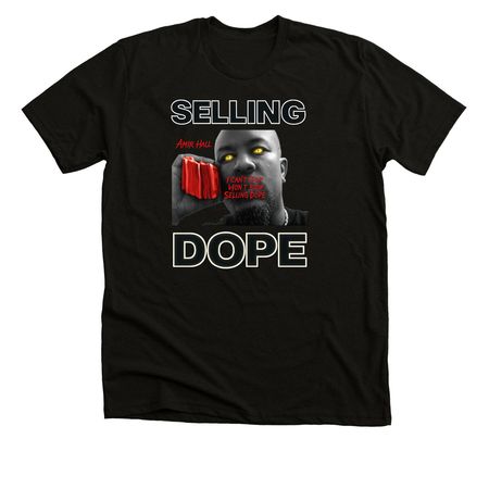 I Can't Stop, Won't Stop (T-Shirt), a Solid Black Blend Premium Unisex Tee