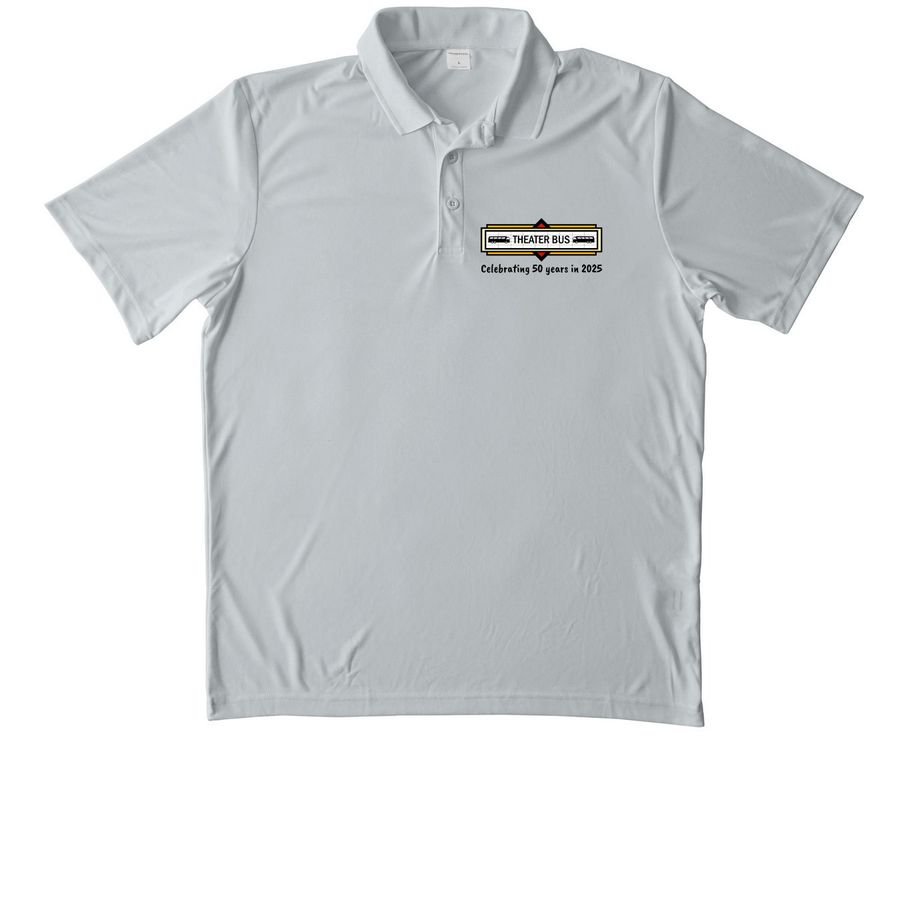 New Performance Polo, a Silver Unisex Performance Polo