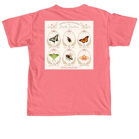 SC Pollinators, a Watermelon Comfort Colors Unisex Tee
