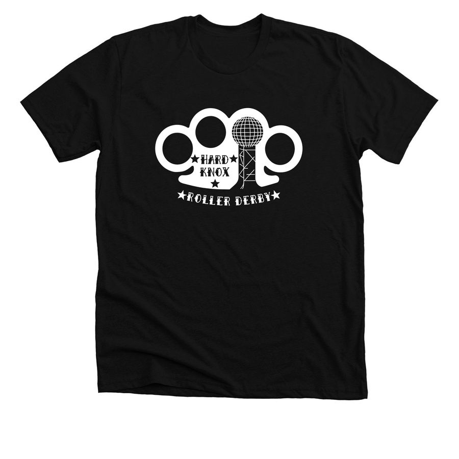 HKRD Logo Shirts, a Solid Black Blend Premium Unisex Tee