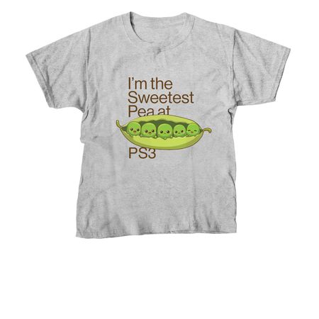 Sweetest Pea at PS 3, a Sport Grey Youth Unisex Tee