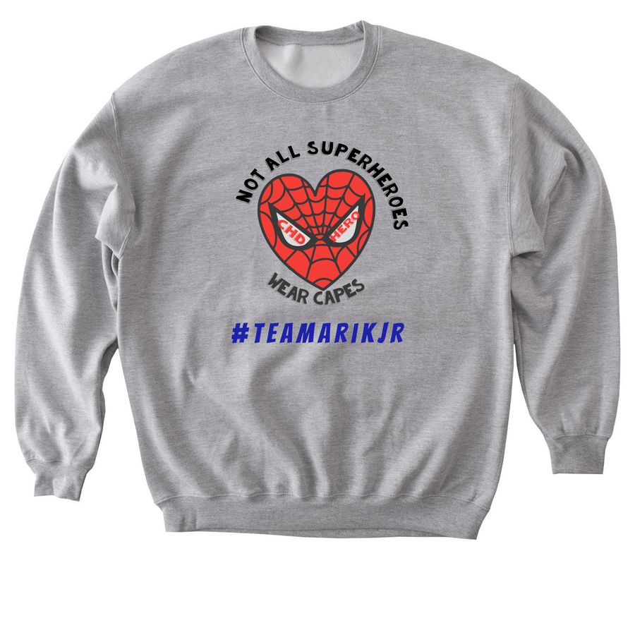 Team Arik Jr, a Sport Grey Softstyle Crewneck Sweatshirt