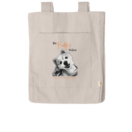 Be Buddy's Voice, a Pumice Reclaimist Everywhere Tote Bag