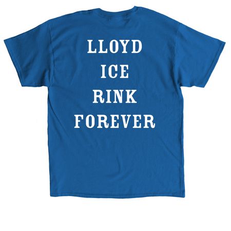 SLIC Forever, a Royal Classic Unisex Tee (back-view)