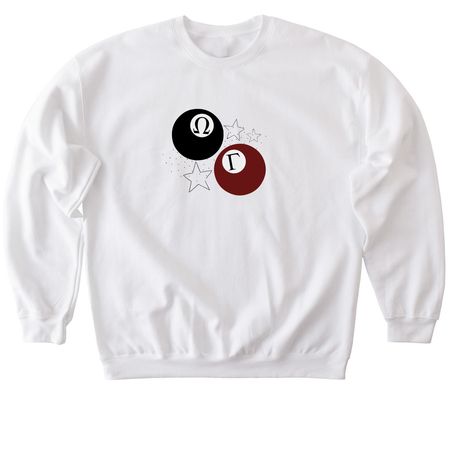 frat bro, a White Softstyle Crewneck Sweatshirt