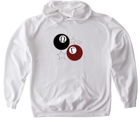 frat bro, a White Gildan Softstyle Pullover Hoodie