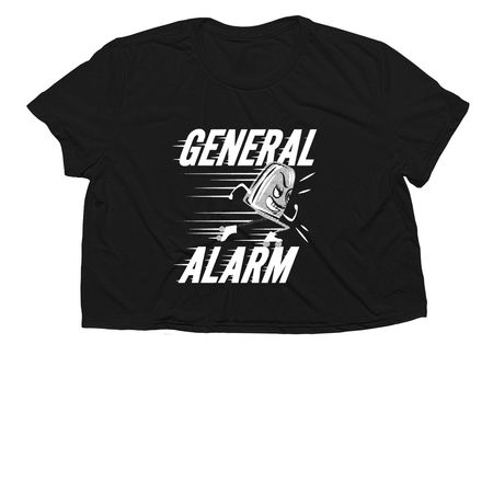 Dark color Shirt, a Black Women?s Flowy Cropped Tee