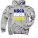 Retro MSCA Hoodie/Crew, a Sport Grey Pullover Hoodie