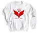 Andrew's Faves, a White Crewneck Sweatshirt