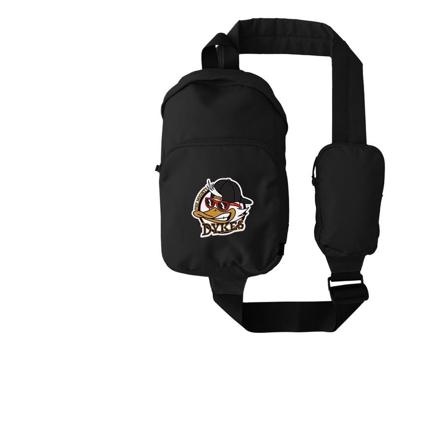 Official Mighty Dykes Sling&nbsp;, a Black Grove Sling Bag