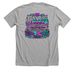 Give a Sensory-friendly haircut&nbsp;, a Athletic Heather Premium Unisex Tee (back-view)
