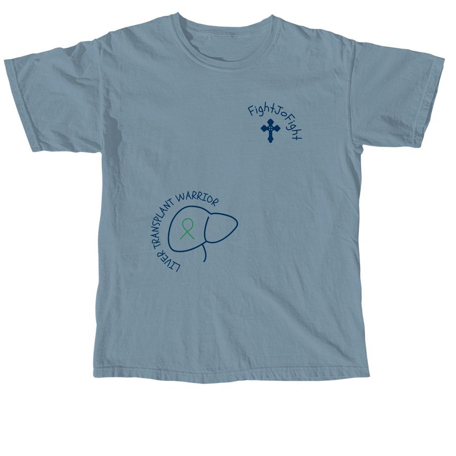 COTA For JoJo, a Ice Blue Comfort Colors Unisex Tee