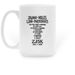 ZJ5K Legacy Mug, a White Large Coffee Mug (back-view)