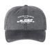 2026 Black Sheep Showdown Hats (White Logo), a Black Printed Pigment Dye Baseball Cap