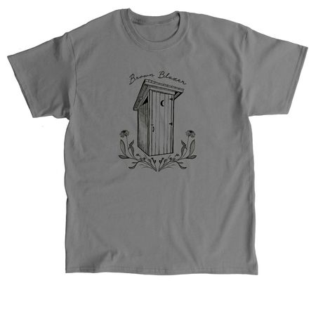 Brown Blazer, a Charcoal Classic Unisex Tee