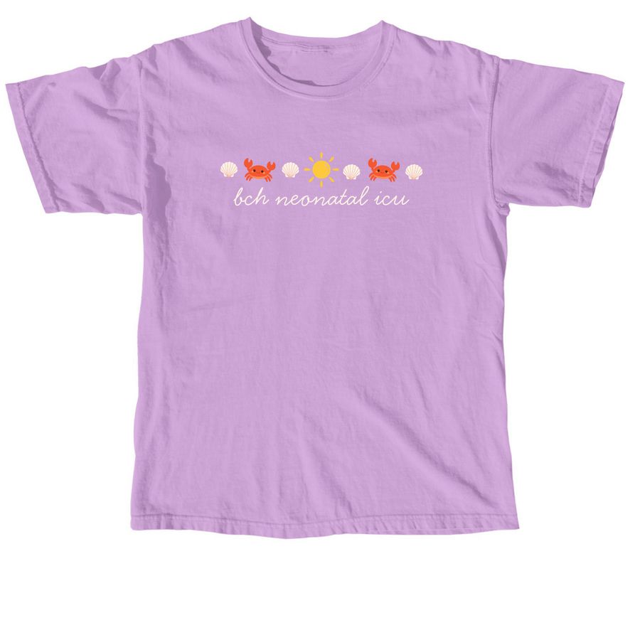BCH NICU Shirts!, a Neon Violet Comfort Colors Unisex Tee