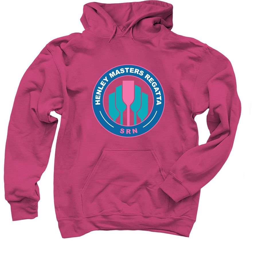 SRN Henley Master Regatta Event Shirt 2, a Heliconia Pullover Hoodie