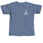 Fall 2026&nbsp;, a Blue Jean Comfort Colors Unisex Tee (back-view)