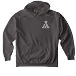 Fall 2026&nbsp;, a Pepper Comfort Colors Pullover Hoodie (back-view)