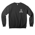Fall 2026&nbsp;, a Dark Grey Premium Drop Shoulder Sweatshirt (back-view)