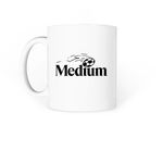 Word Cup, a White Coffee Mug (back-view)
