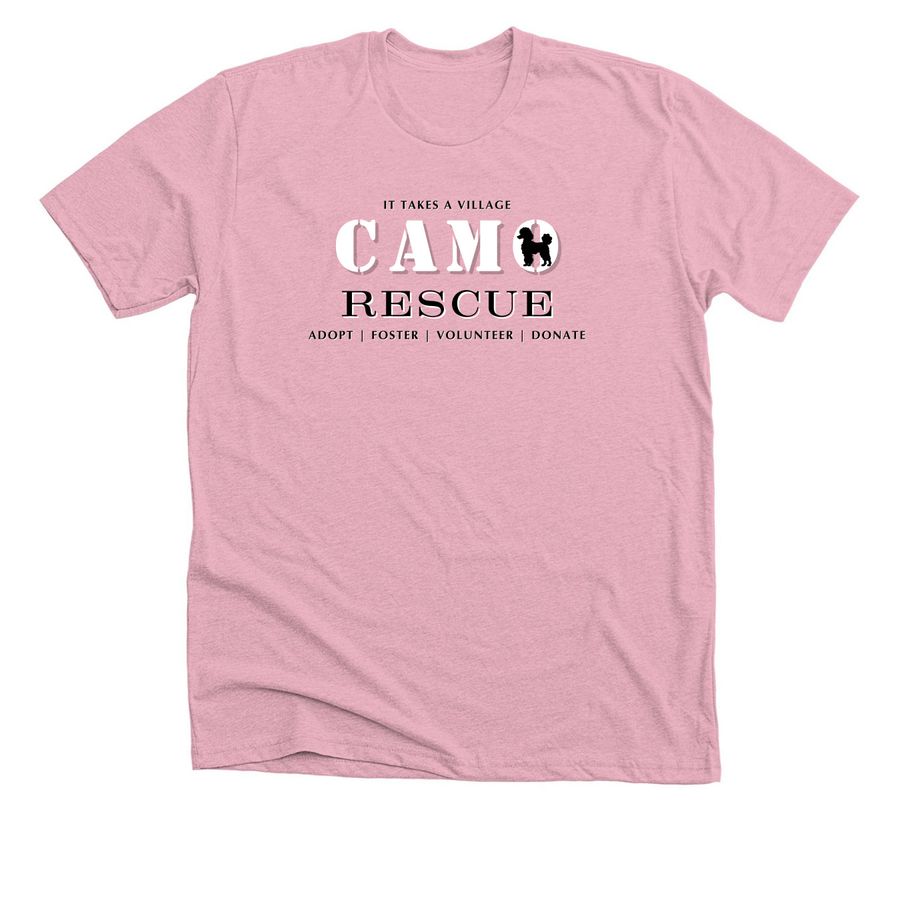 Oodles of Poodles & Doodles, a Heather Pink Premium Unisex Tee