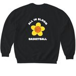Logo Sweatshirt, a Black Softstyle Crewneck Sweatshirt (back-view)