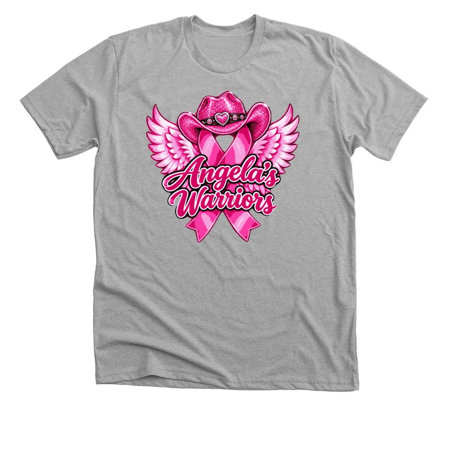 Angela?s Warriors&nbsp;, a Athletic Heather Premium Unisex Tee