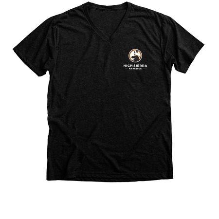 Logo Shirts & Sweatshirts, a Black Heather Premium V-Neck Tee