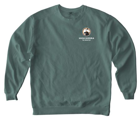 Logo Shirts & Sweatshirts, a Blue Spruce Comfort Colors Crewneck Sweatshirt