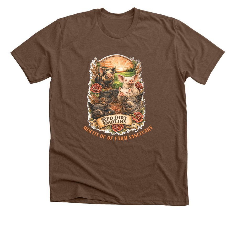 Red Dirt Darlins, a Heather Brown Premium Unisex Tee